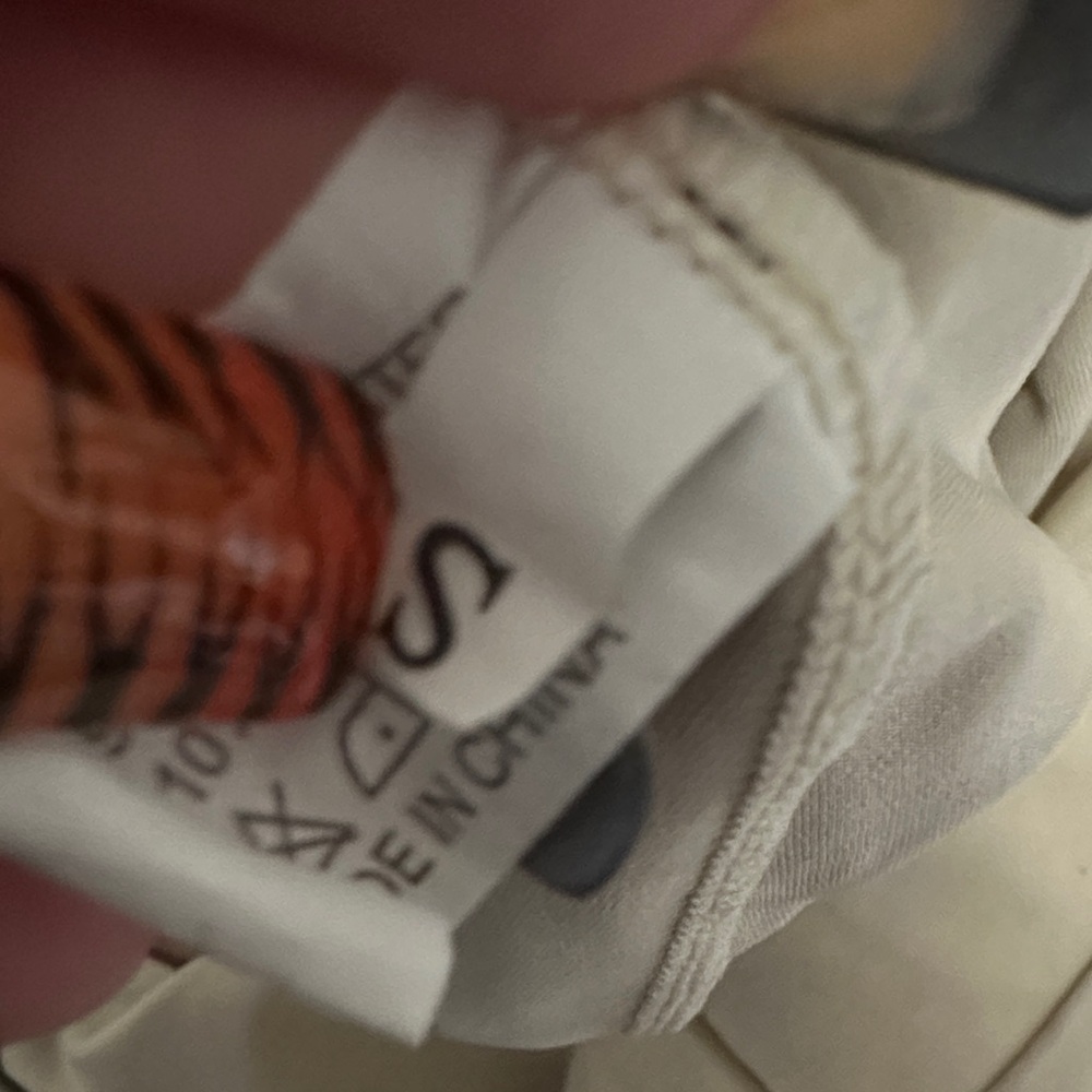 Faux Leather Leggings in Cream - Picture 2 of 2